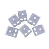 100X Clear Professional Type Plastic Earring Ear Studs Holder Display Hang Cards,