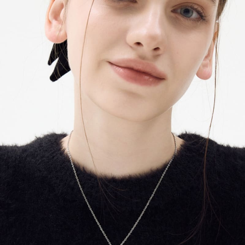 

L’OMBRILLANT Apple Heart Surgical Necklace (Велике серце) SILVER_FREE