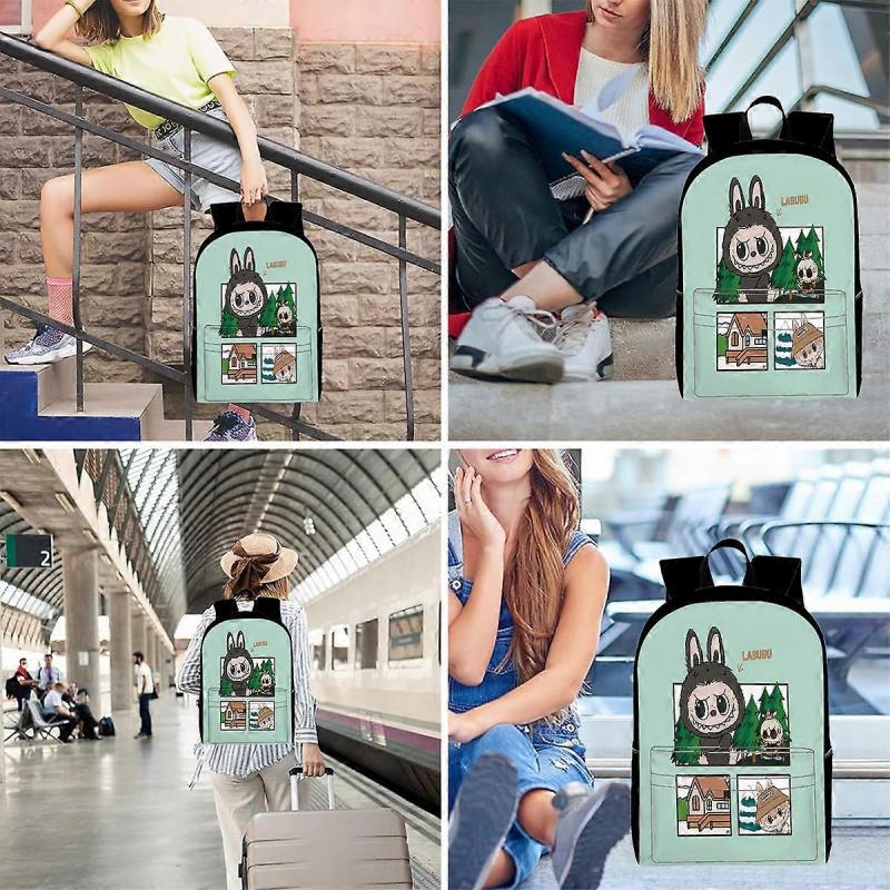 Backpack, with Multiple Organizational Compartments, Fits 15.6 Inch Notebook, for Travel, Teen, Business Work P2445