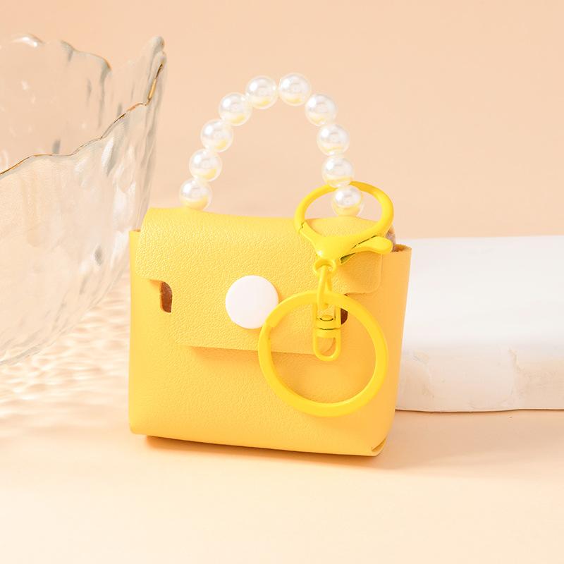 Cute Mini Keychain Handbag Shape Coin Purse Key Holder Pendant Jewelry Accessories Bag Decor