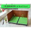 Grand Moyen Fournitures Toilette pour Chien à Vidange Directe Système de Drainage Murs d'Apprentissage Toilette pour Chien Potty pour Animaux d'Intérieur avec Vidange Urinoir pour Animaux