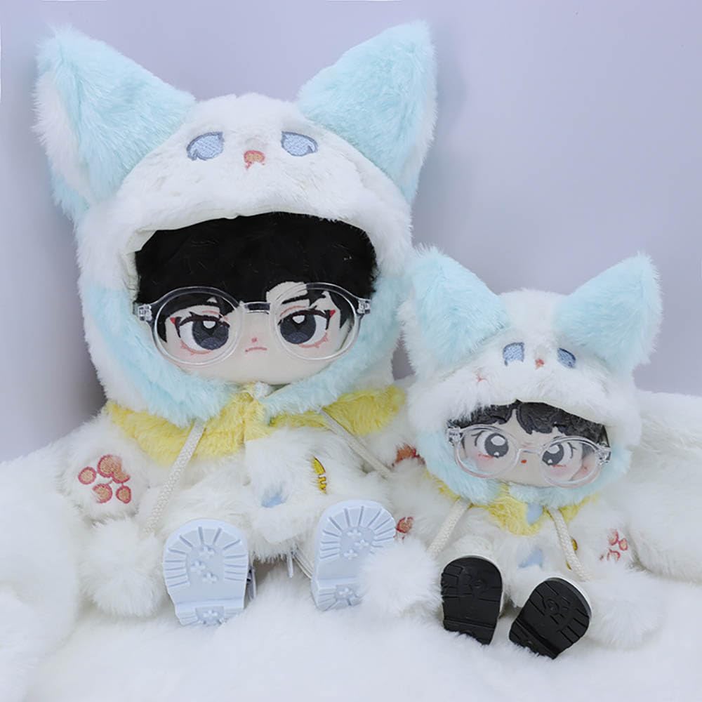 niannyyhouse 10cm 20cm Plush Toy Clothes - Pig, Bear, Jacket, Hoodie, Cotton Doll Clothes, Dress-up, Accessories (a3, 10cm)