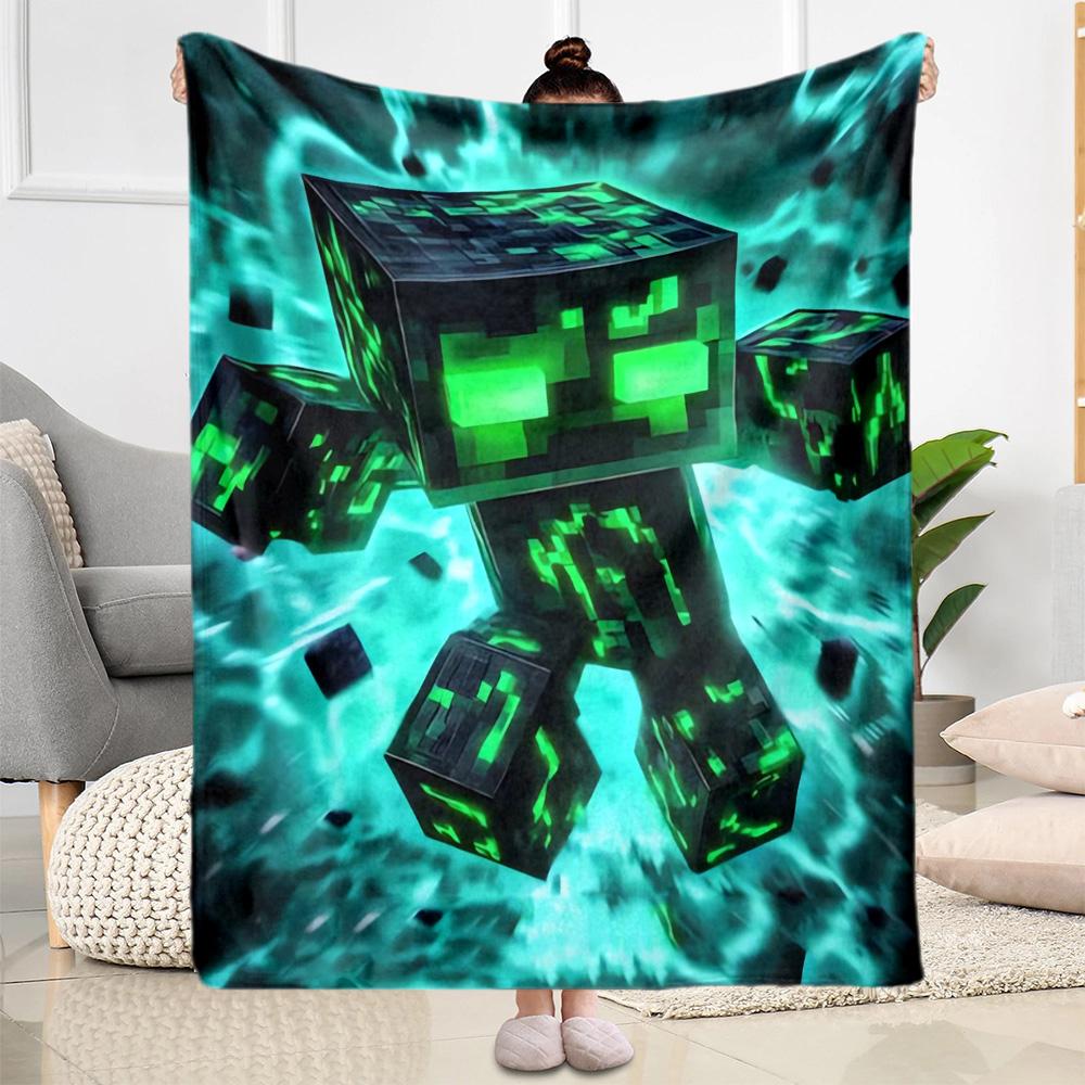 1pc Game Controller Blanket Comfortable Soft Lightweight Multi Seasonal Use for Travel Camping Picnics Sofa Office Bed Living Room Gift for Friends