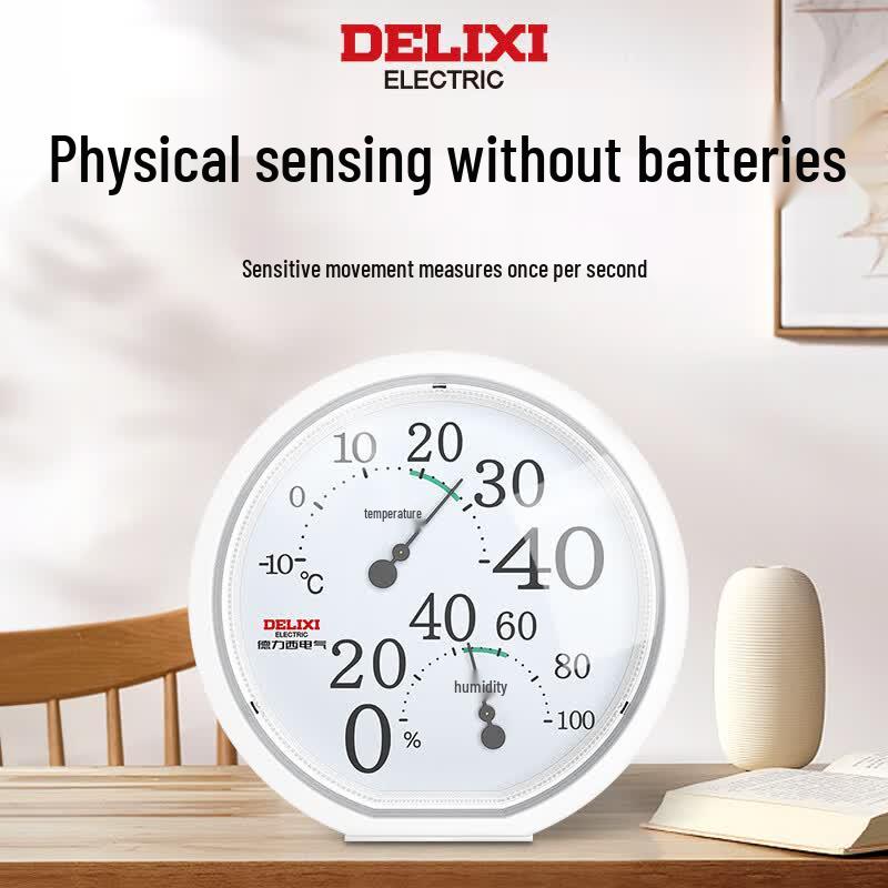 Delixi Electric Mechanical Thermometer Hygrometer