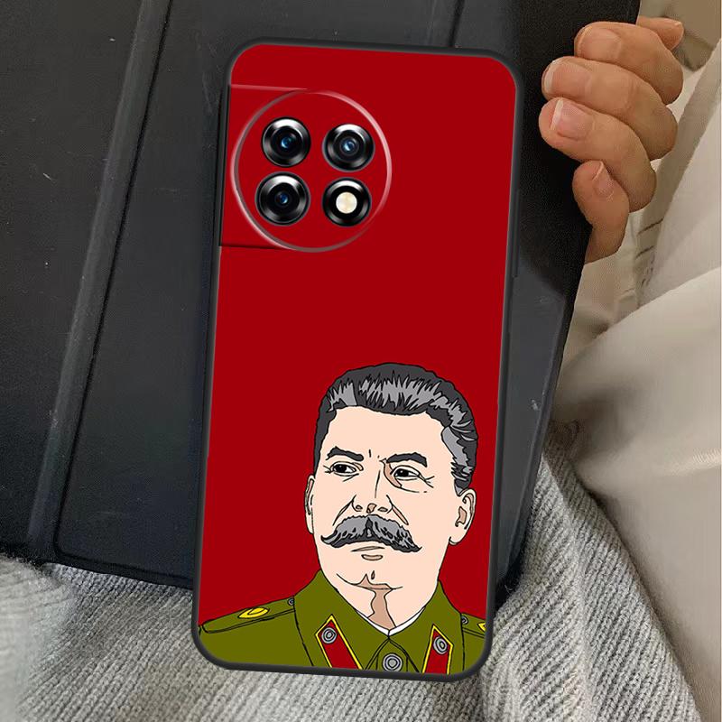 Stalin Soviet Case For OnePlus 15 13T 13 12 11 13R 12R 10R 10T 8T OnePlus Nord 5 CE 3 4 Lite N20 N30 Cover