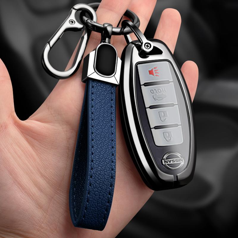Zinc Alloy Folding Car Key Shell Case Fob Cover for NISSAN Maxima Altima Versa Sentra Sunny Sylphy Teana Qashqai X-Trail Juke
