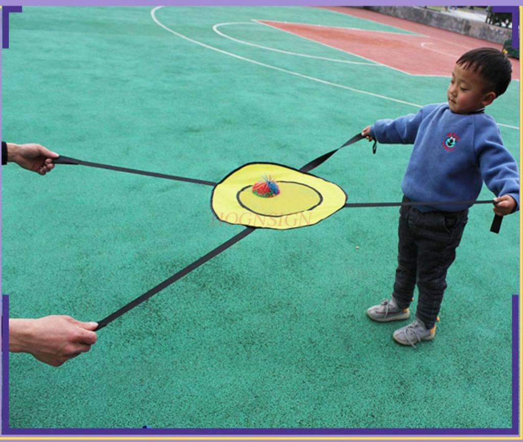 Children'S Throwing And Catching Ball Parent-Child Interaction Toys Bouncing Circles Kindergarten Sensory Training Equipment