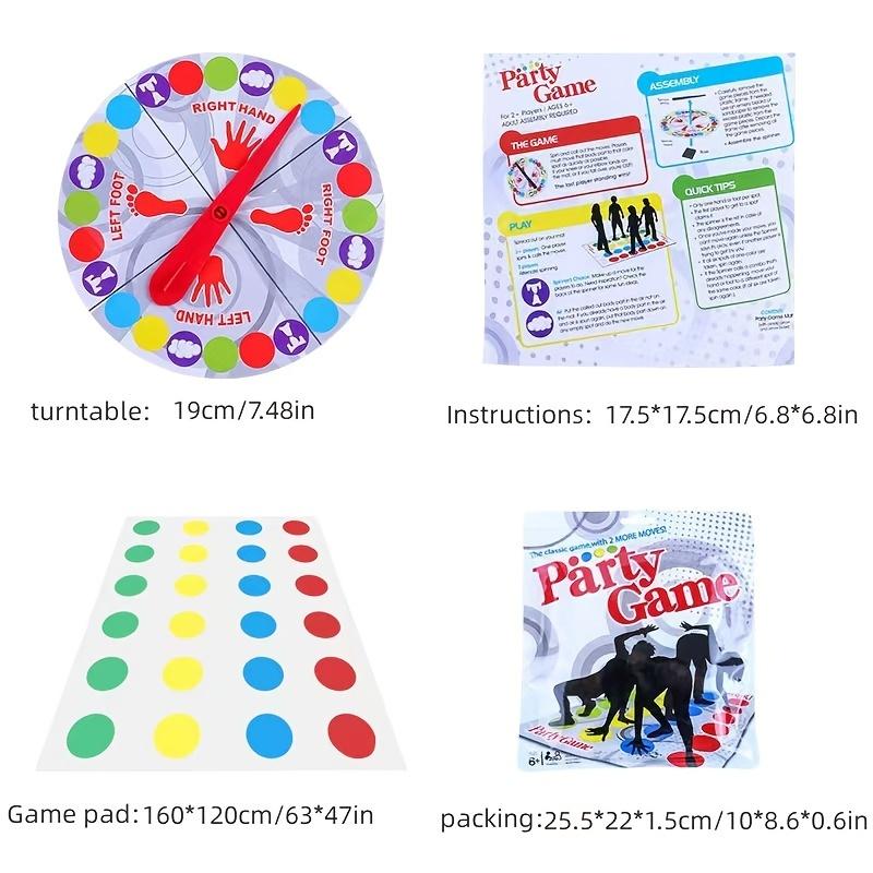 Venkovní Zábava Stolní Hry Twisters Vnitřní Hračka Kroucení těla Pro Děti Sportovní Interaktivní pro Rodinu Přítel Párty Hračky