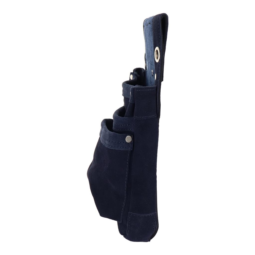 Sankyo Corporation DBLTACT Suede Leather Nail 2 Bag, Tiers, Navy, DSL-07NB