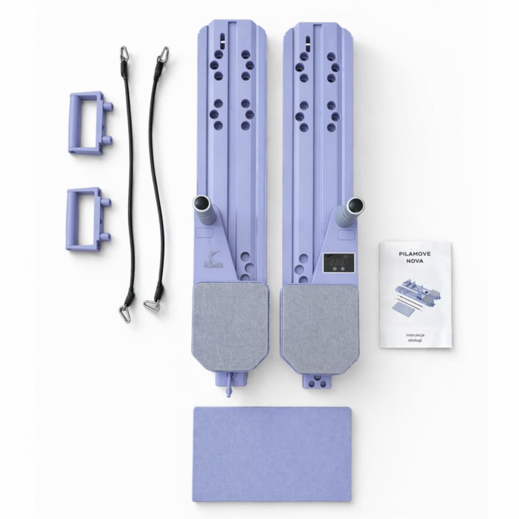 Pilates board interactive strength calisthenics stretching fitness cardio pilates resistance bands nova mat