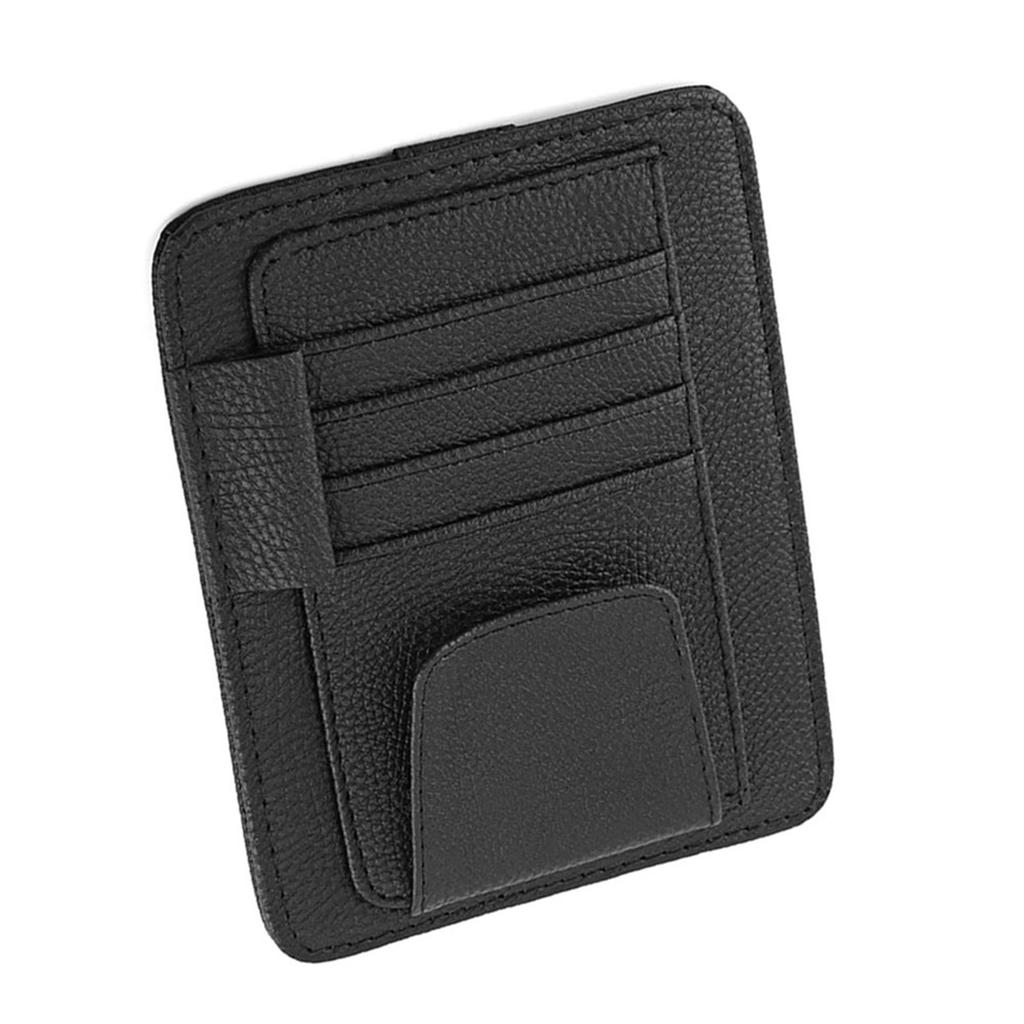 Auto Car Sun     Pouch Bag Card Storage Glasses Holder Clip Black