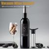 Wine Stopper with Vacuum Pump Wine Home Barware Sealing Preserver Aerator with Silicone Bottle Stopper for Bar Accessories