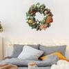 Christmas Wreath Santa Window Wall Stickers Self Adhesive Glass Decals Holiday Home Decoration