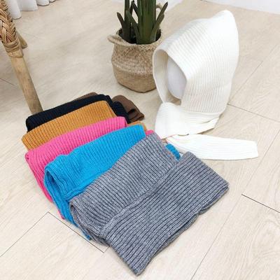 Cache-cou chauffant en tricot d'hiver cagoule