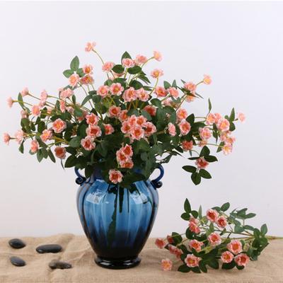 1 Bunch Artificial Flower Realistic Looking Decorative Eco-friendly Romantic Artificial Bouquet DIY Wedding Table Floral Decoration