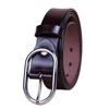 Women's Genuine Leather Fashion Belt – Versatile Casual Waistband with Pin Buckle for Jeans