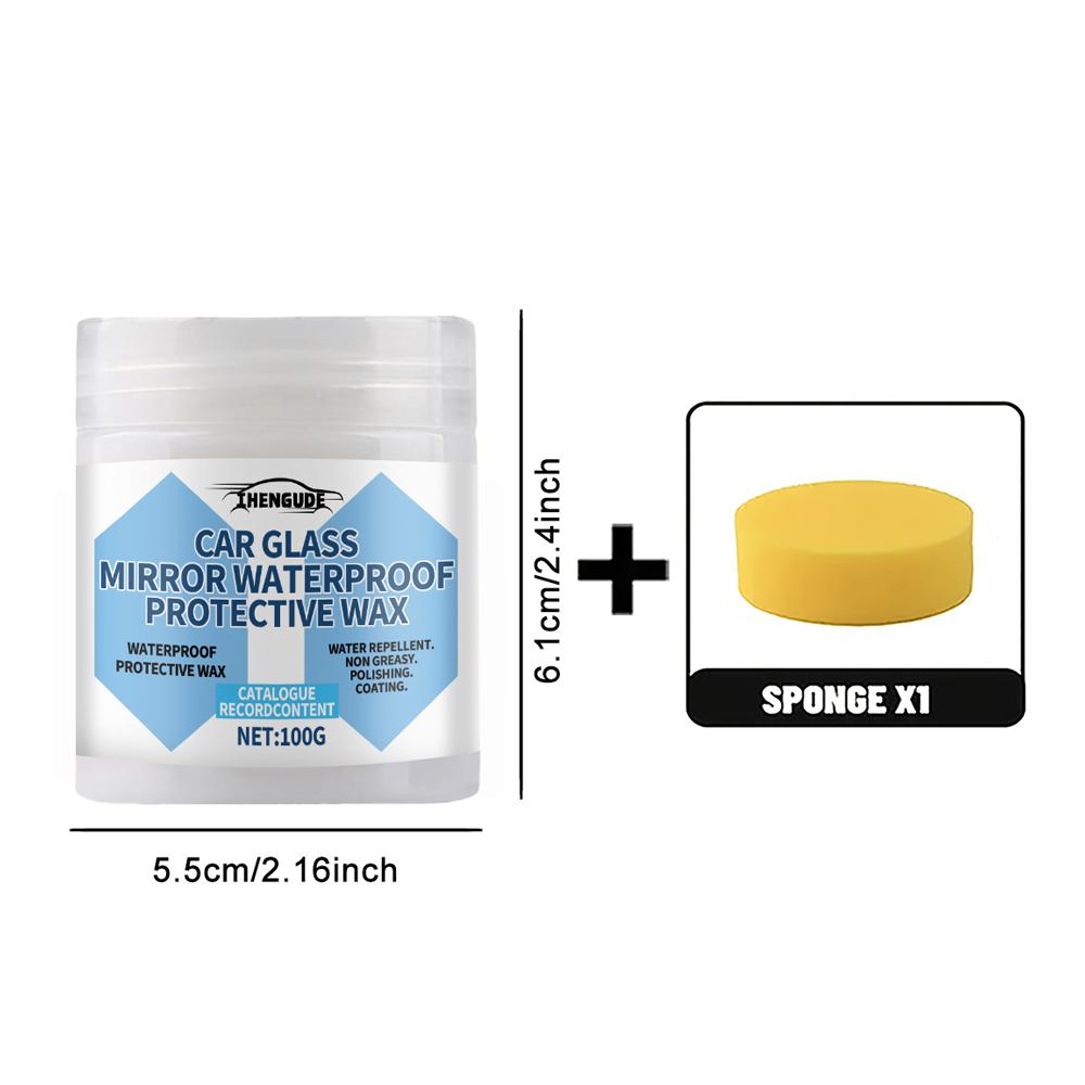 

Waterproof Non-Stick Water Wax | Car Windshield, Rearview Mirror, and Glass Rain-Proof Coating - Long-Lasting Protection Polishing Kit, Ef