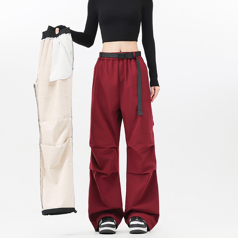 "Wind & Waterproof Outdoor Soft Shell Pants for Men & Women - Autumn/Winter, Fleece-Lined, Perfect for Hiking & Leisure Activities"