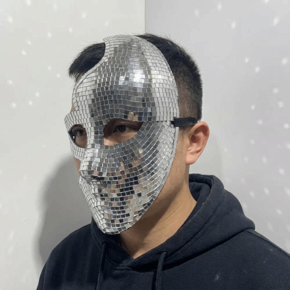 Steampunk Style Masquerade Mask Glitter Material Costume Mask Mardi Gras Carnival
