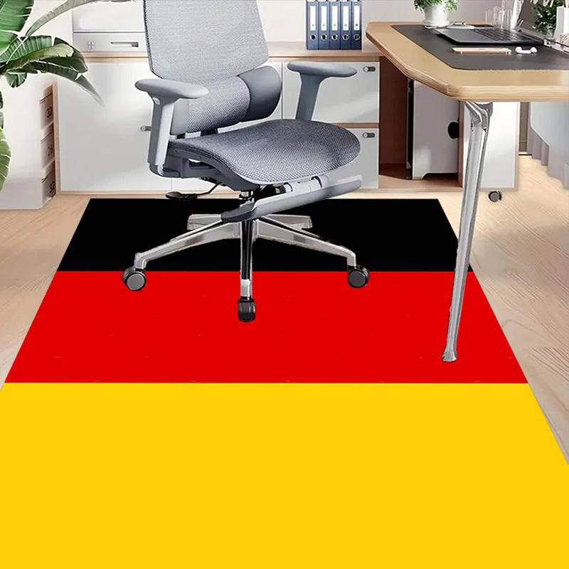 1PC red yellow Extra Large Non Slip Floor carpet, Office, family, Studio Large Area Rug Indoor Rugs, Bold Statement Piece