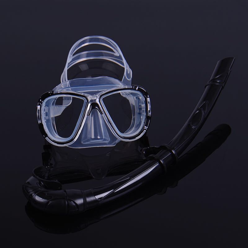 Snorkel + Diving Goggles + Snorkeling Equipment Snorkel