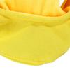 Pet Cap Fastener Tape Dress-up Soft Pet Cats Dogs Banana Beanie Cap for Festival