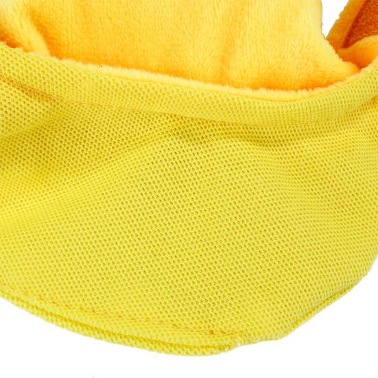 Pet Cap Fastener Tape Dress-up Soft Pet Cats Dogs Banana Beanie Cap for Festival