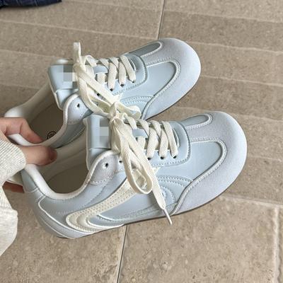 Retro German Training Shoes Women's 2025 Autumn New Popular Versatile Little White Shoes Ins Trendy Casual Board Shoes Women's Shoes