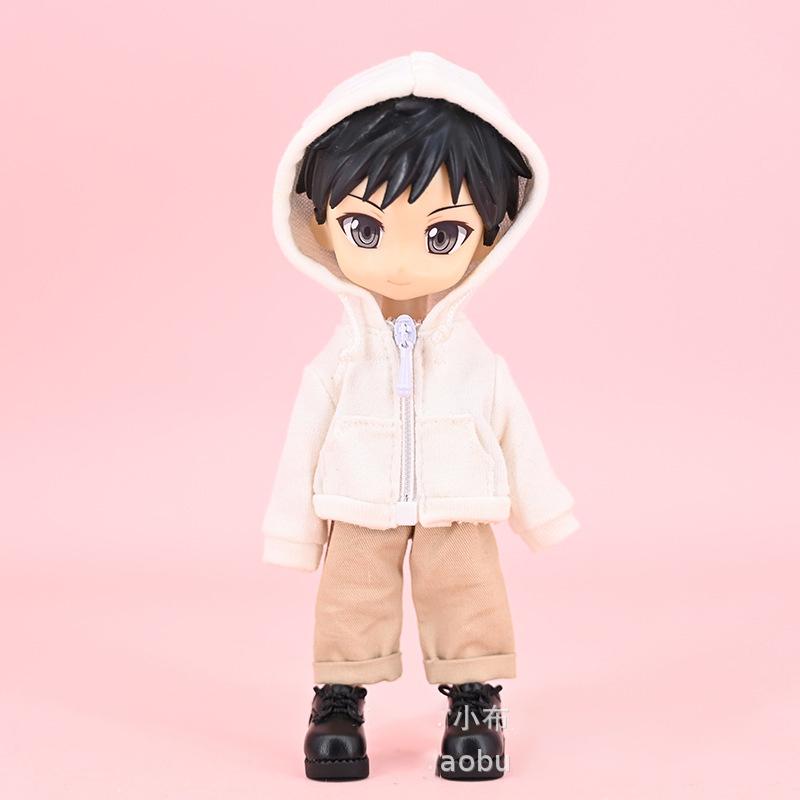 HOUZIWA OB11 Puppenkleidung Hoodies für P9 Molly 1/12 BJD Puppen