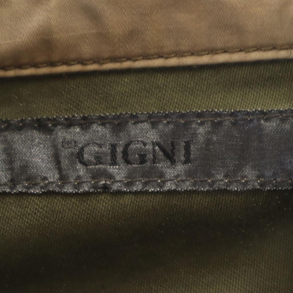 GIGNI made in Japan patchwork Military jacket khaki Women Used