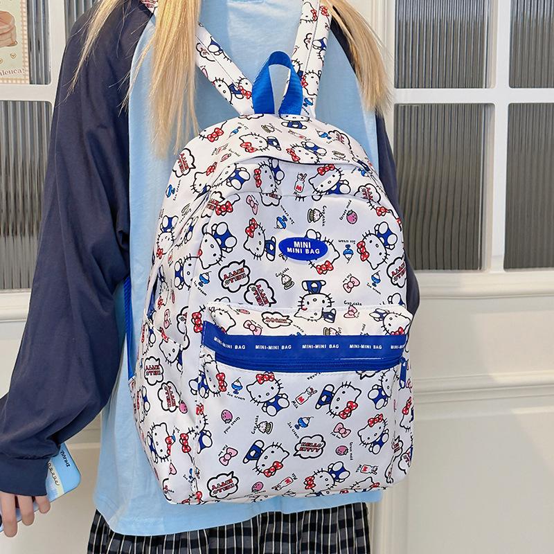 Cartoon Animation Boys And Girls Backpack Large Capacity Primary School Bag Foreign Style Printing Children Backpack