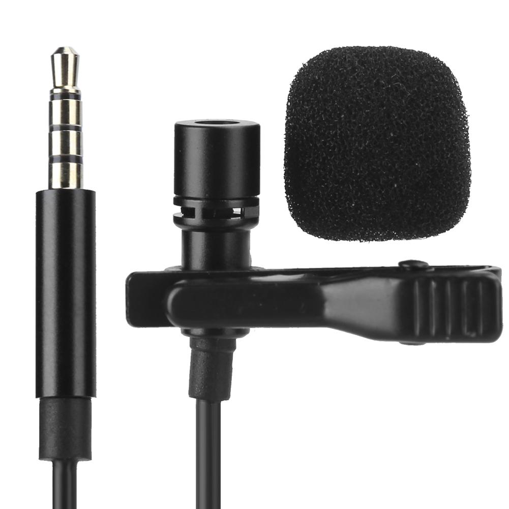 Mobile Phone SLR Camera Lavalier Clipon Microphone Vlog Live Broadcast MIC 3.5mm Plug(Suitable for (3.5mm Headphone