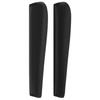 VidaXL Tête de lit avec oreilles Noir 183x23x118-128 cm Similicuir3118058