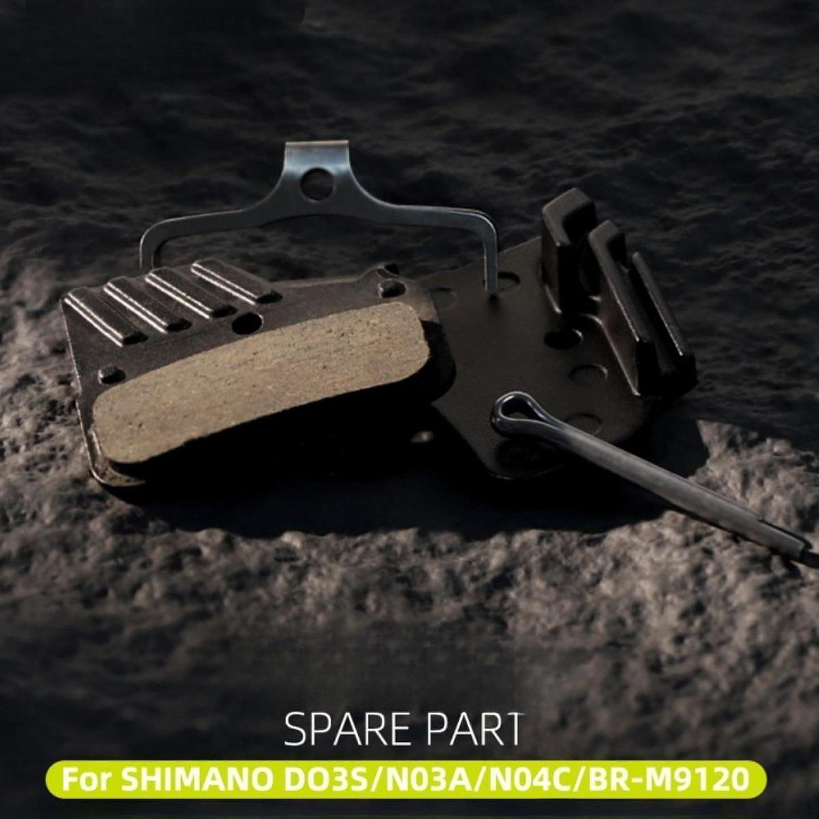 

2 Pieces Disc Brake Pads Spare Parts Portable Repair Cycling Replacement Bike for