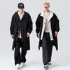ROMON Men's Hooded Wool Blend Trench Coat
