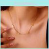 Titanium Steel Mama Necklace With Geometric Design For Mothers Day Gift For Women