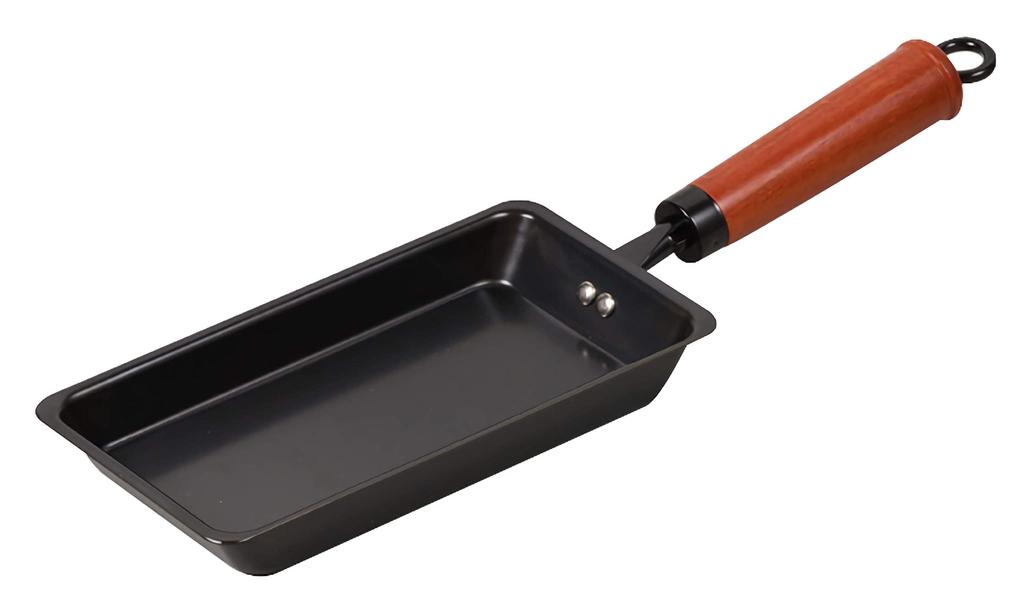 Pearl Metal Omelet 38cm Rolls Omelets In One Perfect for Iron Cooker, Black, Long, Go, Lunchboxes, Workshop, HB-4391