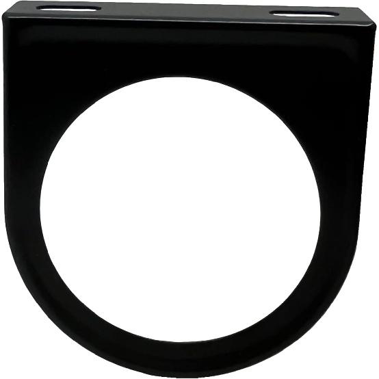 1 Piece Single Hole Gauge Mounting Bracket Pod Holder Fits Any Mounts 2-1/16" (52mm) Gauges To Vehicle's Dashboard Black