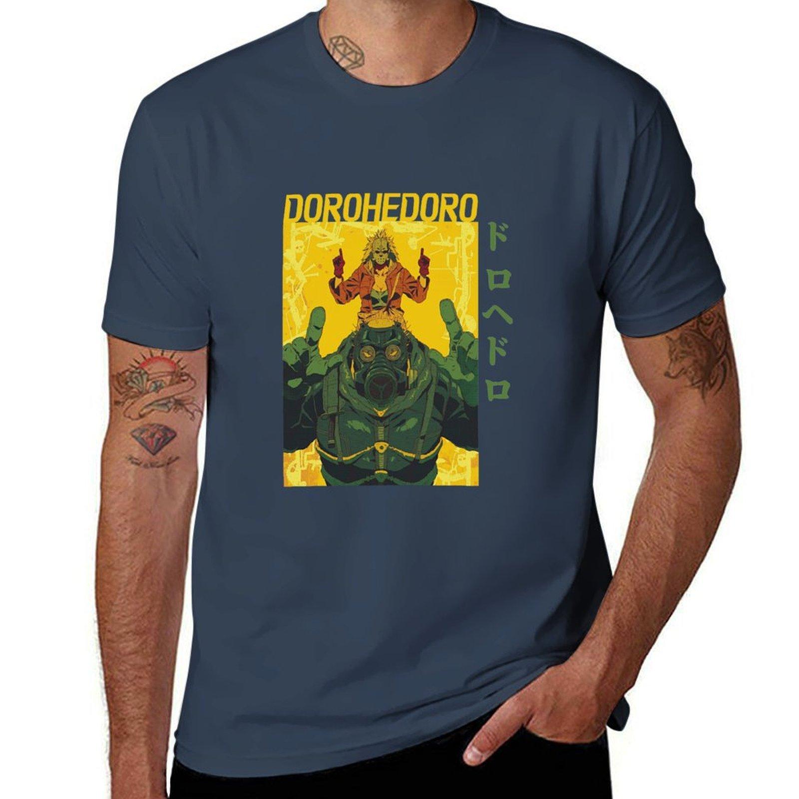 Dorohedoro Anime Kaiunisex Q Hayashida Tshirt Casual Basic Short Sleeve Tshirt S