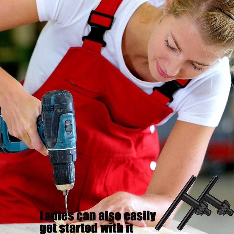 Drill Bit Chuck Key Universal Chuck Key Drilling Electric Tool Replacement Chuck  Chuck Key Elastic Shaft Grinder  Chuck Key