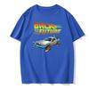 Men's Summer T-Shirt Fashion Solid Color Printed Short Sleeve Casual Hip Hop Versatile Men's Summer Top