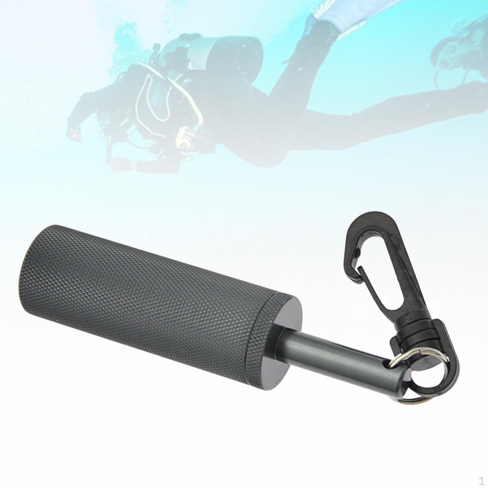 

Брязкальце з кліпсою для дайвінгу, брязкальце для безпечного бака, найгучніший нековзкий шумозаглушник, шейкер, кільце чорний