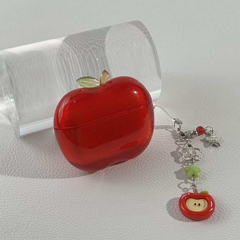 Transparent Fruit Airpods Pro 2 Earphone Case Drop-Proof Apple Shape Tpu Soft Design Customised Personalised Airpods Pro 2 Case