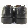 Mckay Construction All Leather Made in Italy Wingtip Business Shoes Black size 9.5 27.5-28.5 Men's(USED)