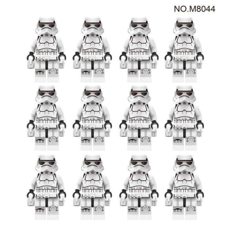 Star Wars Minifigures Children Assemble Building Blocks Toy Doll M8117 Clone Soldier Weapon