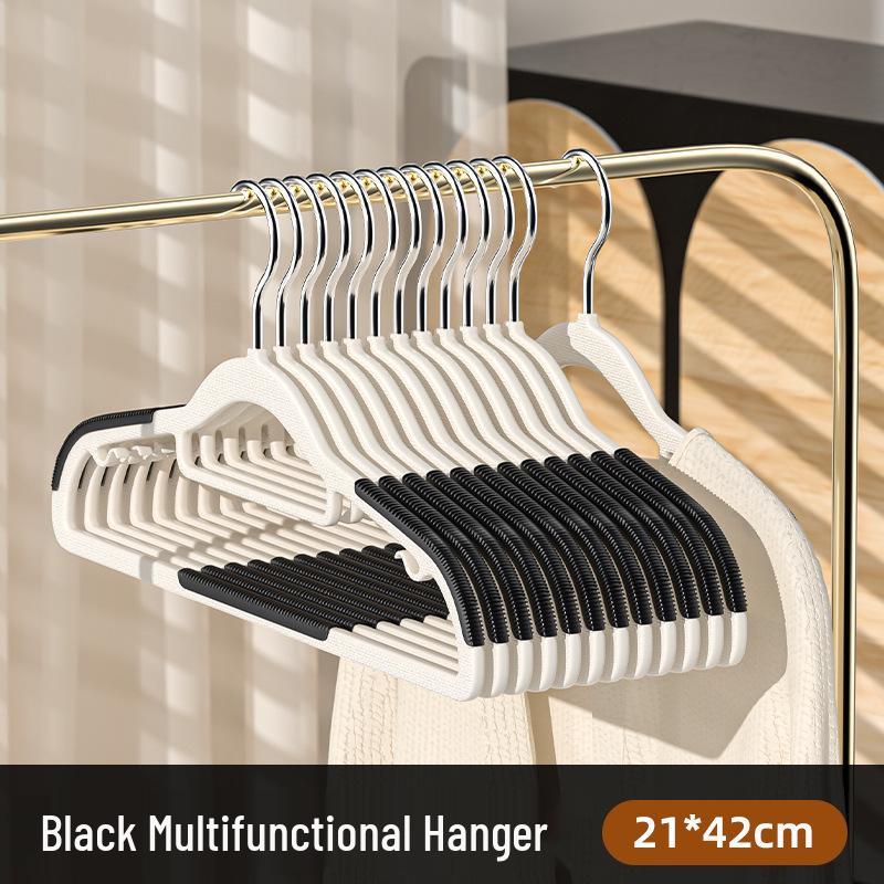 Non-Slip, No-Mark Clothes Hangers - Anti-Shoulder Angle for Hanging and Drying Overcoats and Clothes In Bedroom