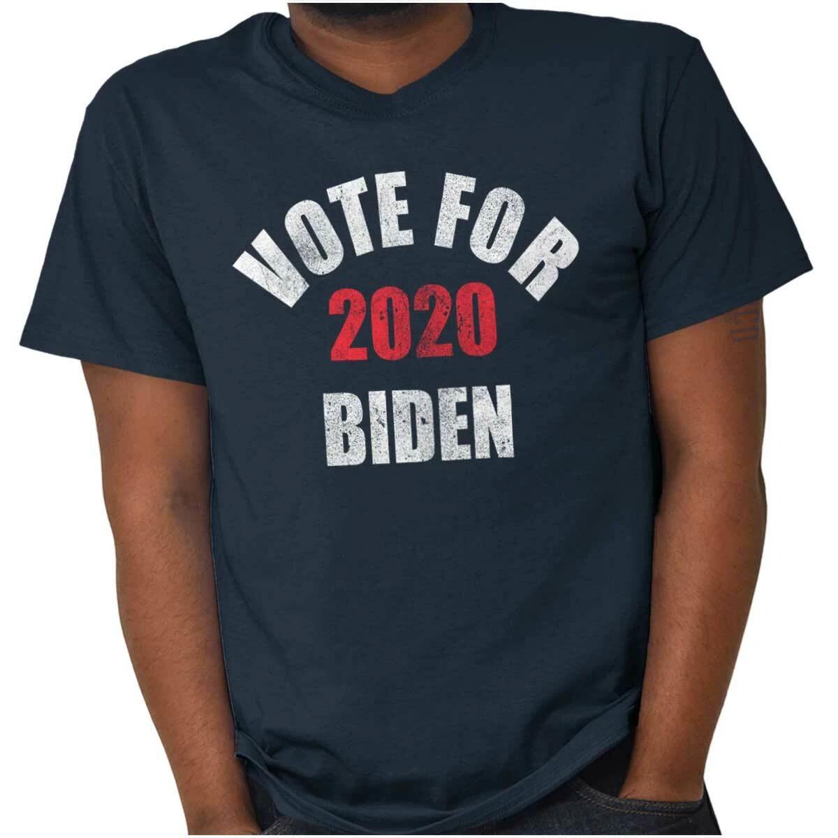 Vote For Joe Biden 2024 Election America Womens or Mens Crewneck 100% Cotton T-shirt Mens Tees Top Tee XL