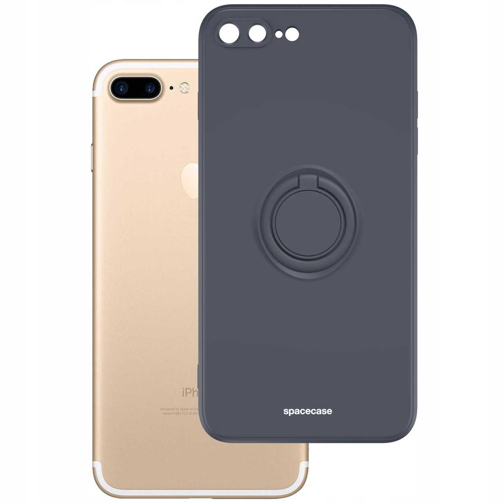 Sc Silicone Ring Iphone 7/8 Plus Black