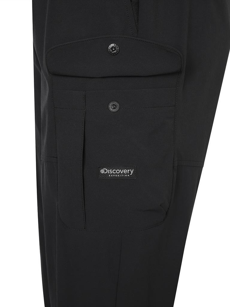 DISCOVERY EXPEDITION Freshvent Men'S High-Stretch Cargo Jogger Pants (Black)