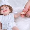 6’’ Life Like Reborns Doll Toy Figure Interaction Fullbody Silicone Newborns Doll that Looks Real with EyesOpened
